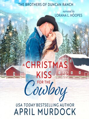 cover image of A Christmas Kiss for the Cowboy